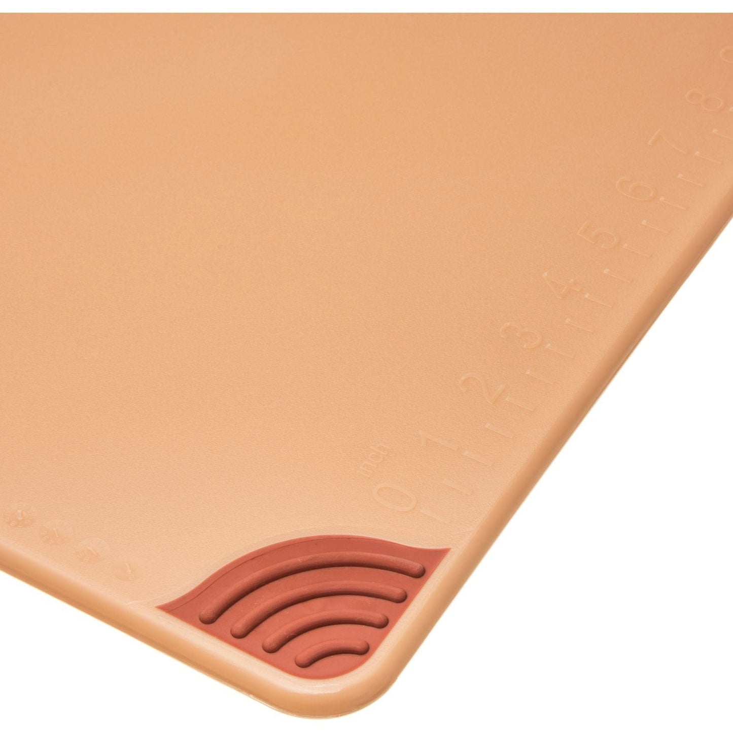 San Jamar Saf-T-Grip Cutting Board, Assorted Colors, 24 x 18 x 0.5, 6/Pack (SJMCBG1824KC)
