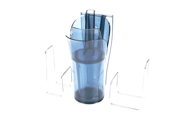 San Jamar Si7000 Saf-T-Scoop & Guardian System 12-16 Oz (SJSI7000)
