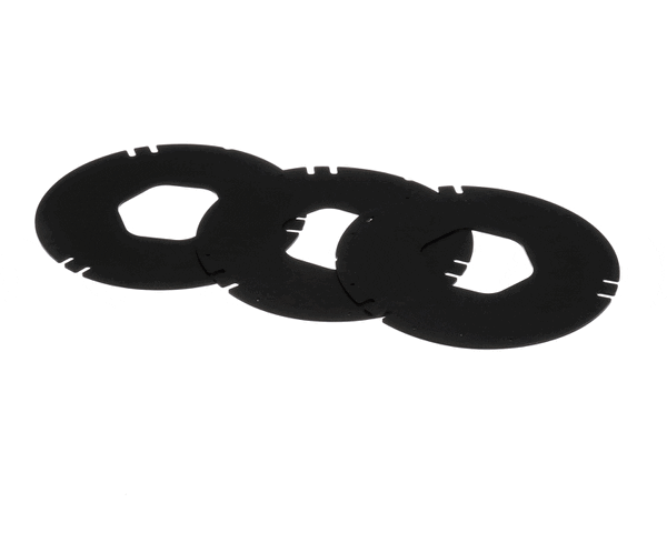 San Jamar Xc2422S-5Bk Repl Gasket, Sm/Med Black (3)-C2410 (SJXC2422S-5BK)