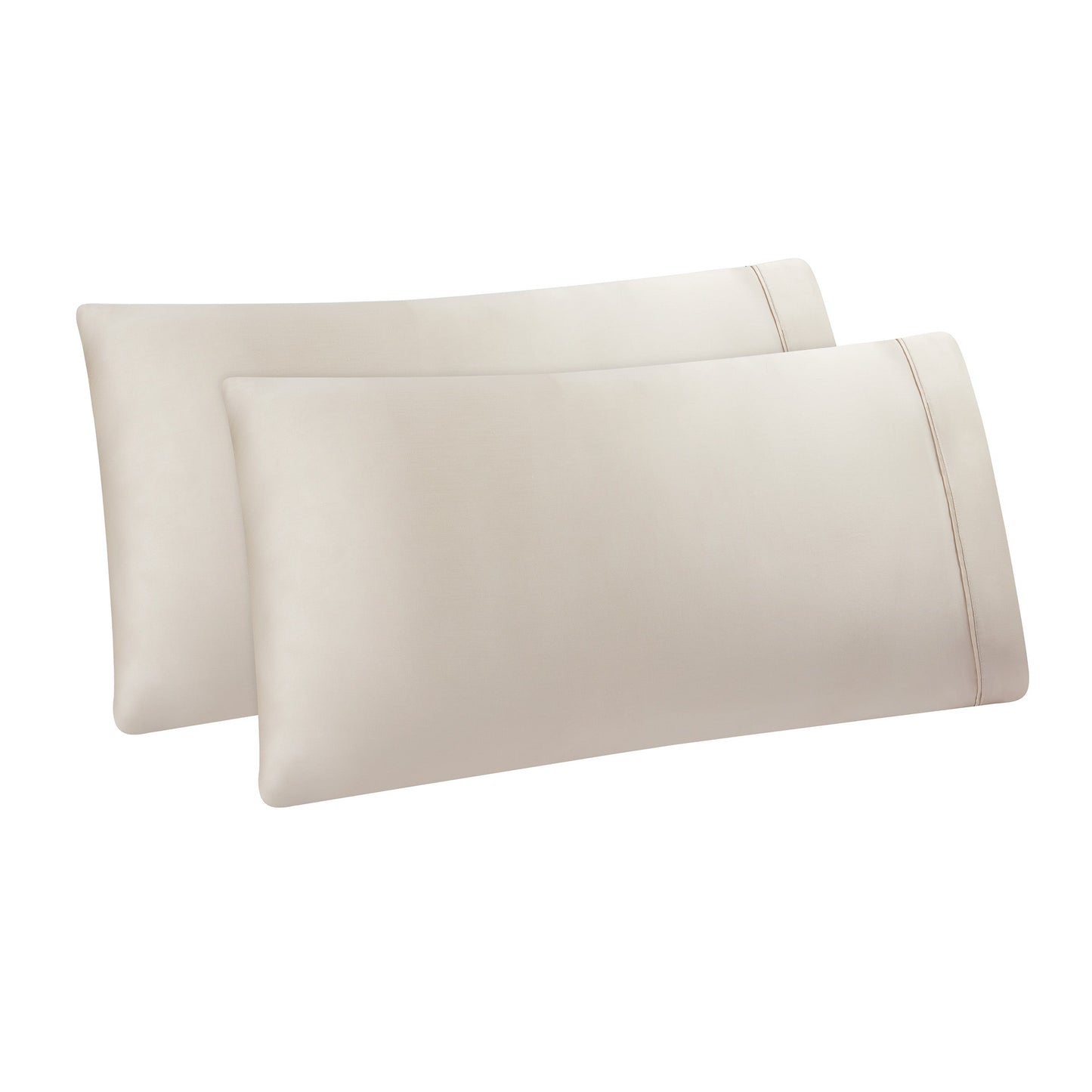 Aston & Arden Tencel Pillowcase Standard Beige (2/Pack) (P-SS-SP-400-BG)
