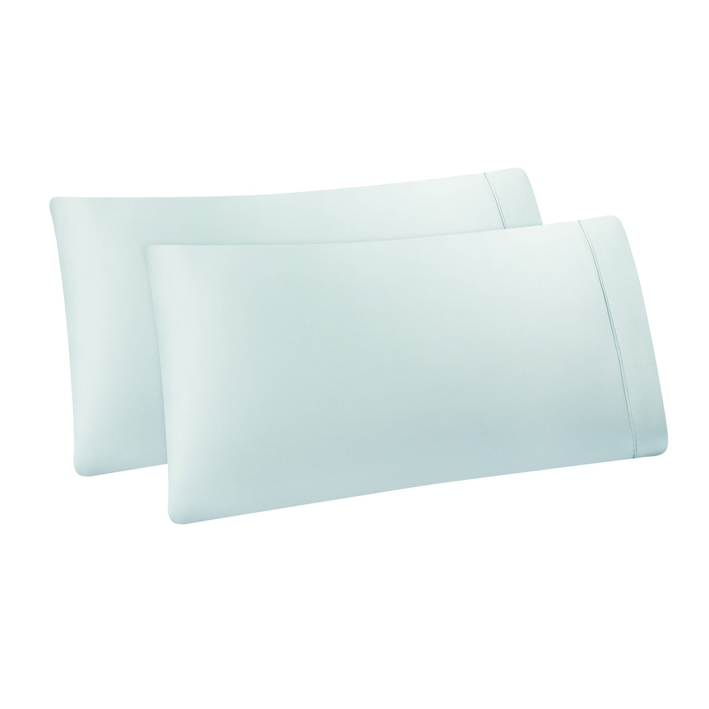 Aston & Arden Tencel Pillowcase King Blue (2/Pack) (P-SS-KP-400-BL)