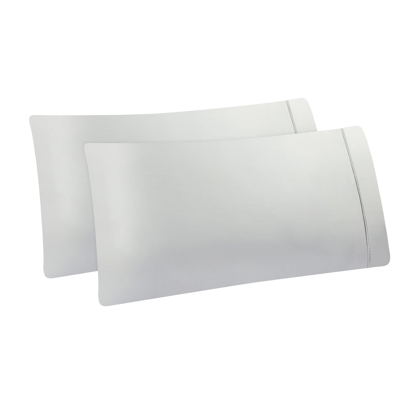 Aston & Arden Tencel Pillowcase Standard Light Grey (2/Pack) (P-SS-SP-400-LG)