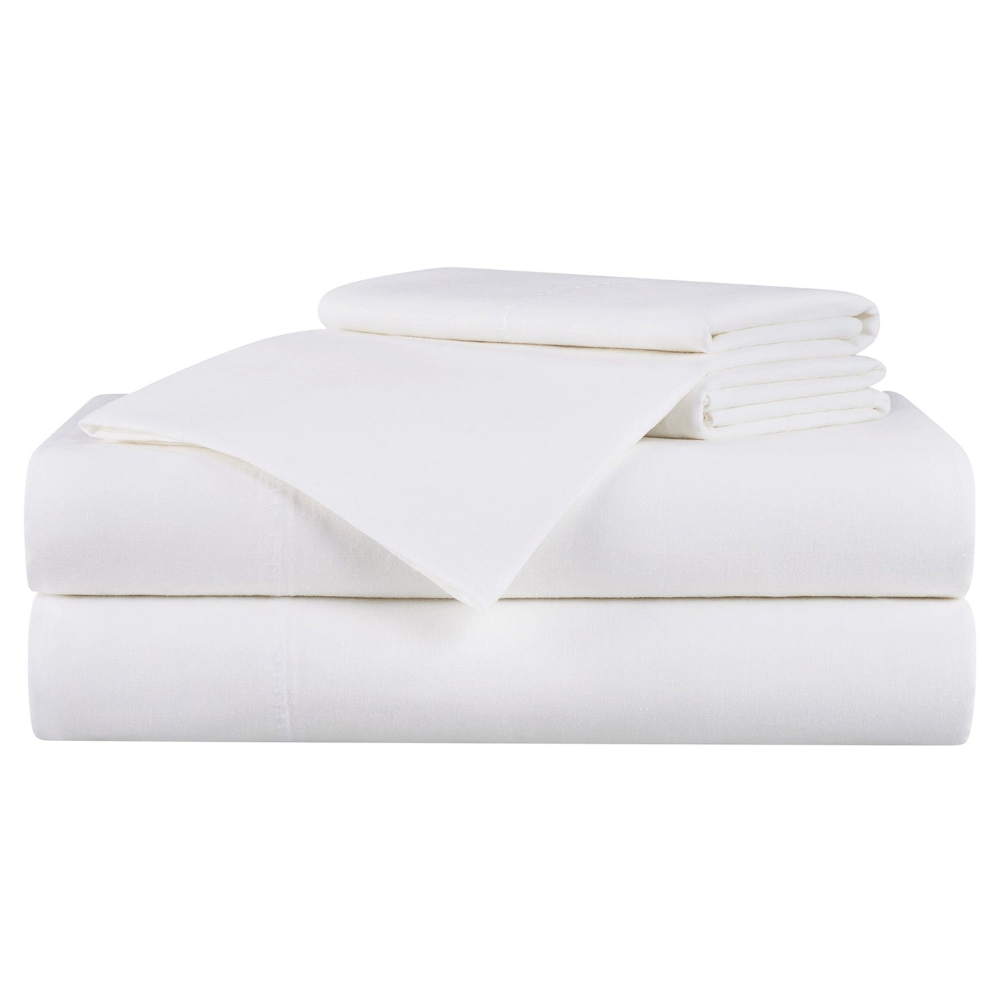 Aston & Arden Linacel Sheet Set Queen White (P-SS-LNQN-WH)