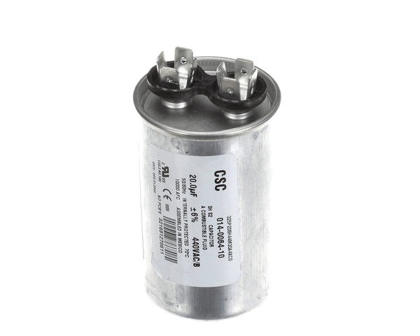 Stoelting 230666 Capacitor; Run 20 Mfd 440 Vac (STOE230666)