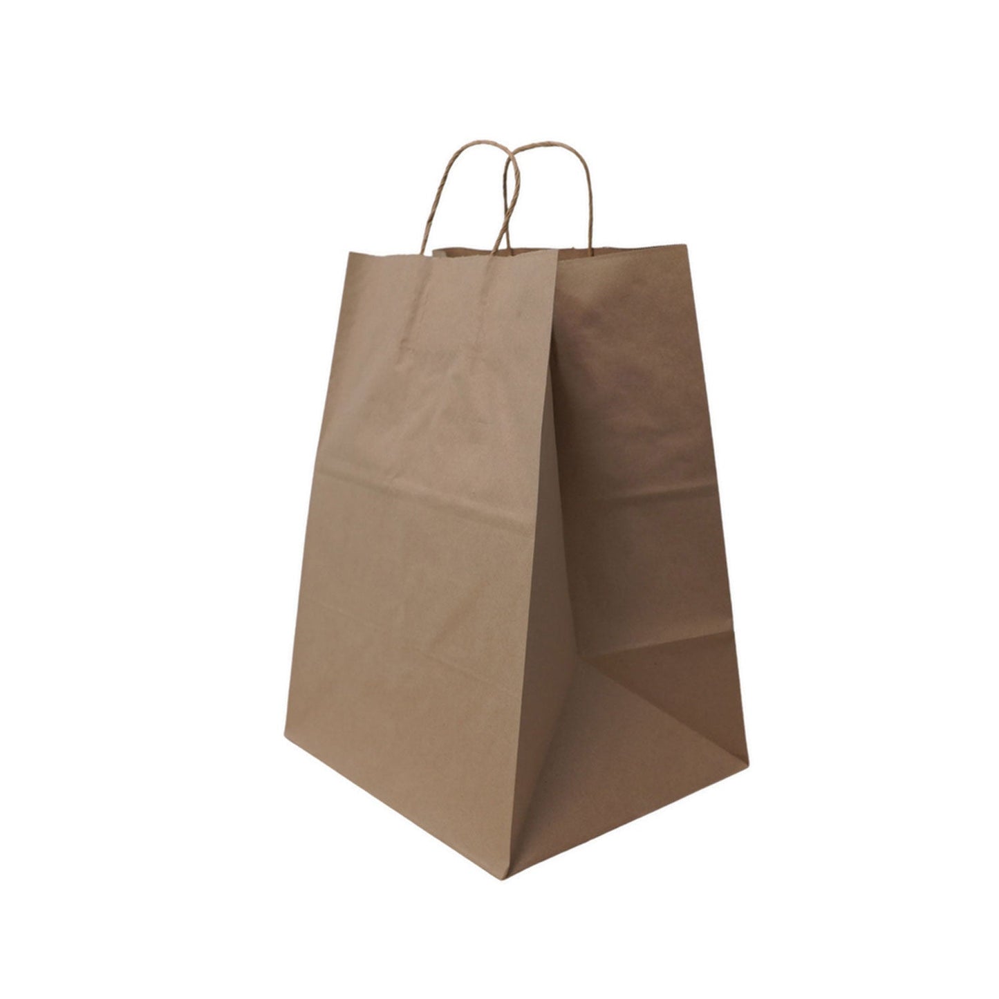 Solupac Take Out Twist Handle Bag, 12 x 9 x 15.75, Natural Kraft, 200/Carton (TDPTKNTAOUDE)