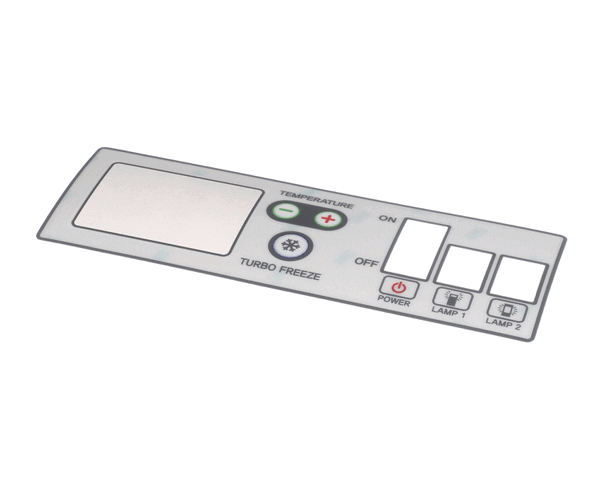 Turbo Air P0135C0101 Display Pcb Sticker Tgf-Sd For Red Switc (TRBAP0135C0101)