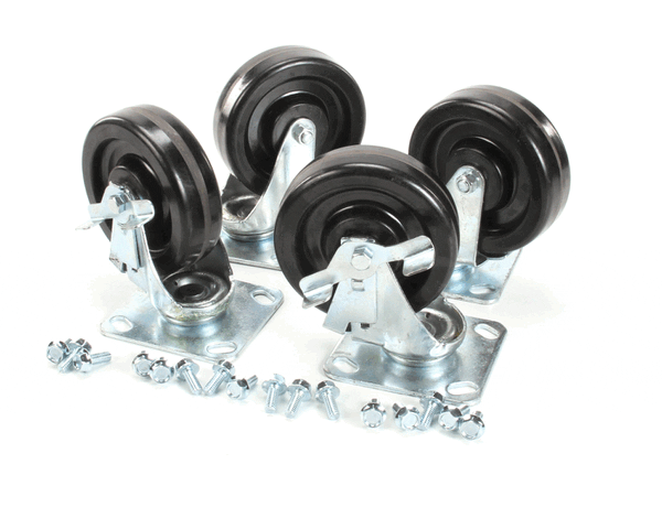 Traulsen Ck1 Kit Four 6.125 In Casters With & W/O Loc (TRCK1)