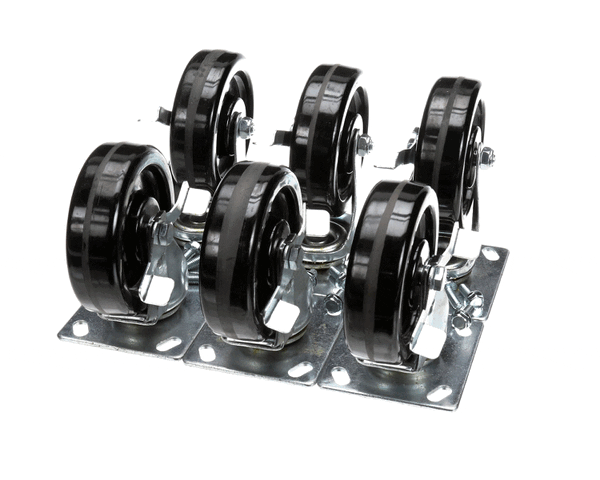 Traulsen Ck8 Six 6 In Casters (Uc2) Plate C (TRCK8)