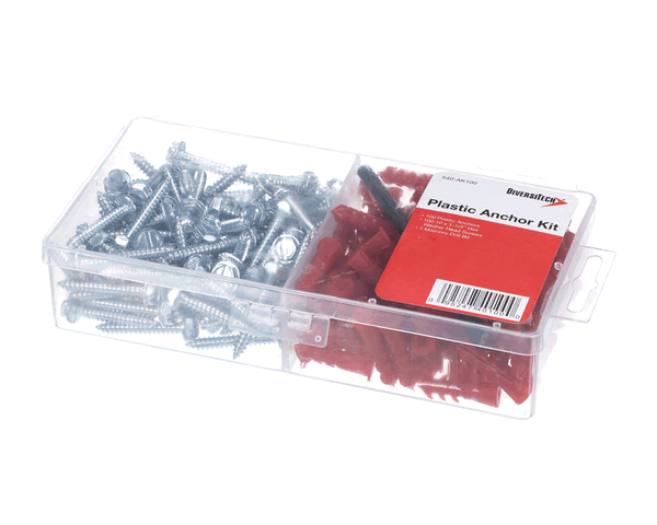 Trane Kit07846 Kit; Plastic Anchor, Anchor Size 1/4 X 1 (TRNKIT07846)