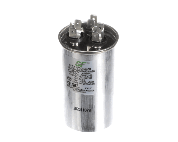 Trane Sfcap25D5440R Capacitor; 25+5Mfd 370/440V Round Run Ca (TRNSFCAP25D5440R)