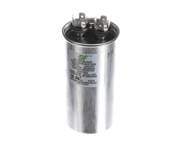Trane Sfcap35440R Capacitor; 35Mfd 370/440V Round Run Capa (TRNSFCAP35440R)