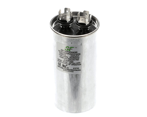 Trane Sfcap40440R 40Mfd 440V Run Cap W/Resis Rnd (TRNSFCAP40440R)