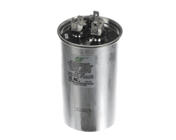 Trane Sfcap45D5440R 45+5Mfd 370/440V Rnd Run Cap. (TRNSFCAP45D5440R)