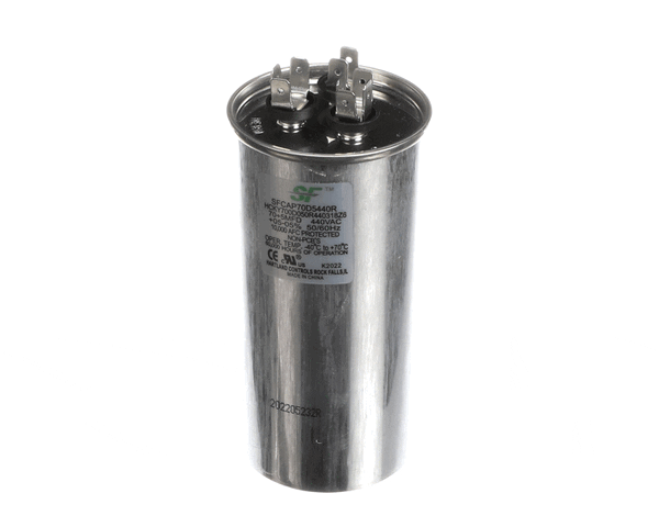 Trane Sfcap70D5440R Capacitor; 70+5Mfd 370/440V Round Run Ca (TRNSFCAP70D5440R)