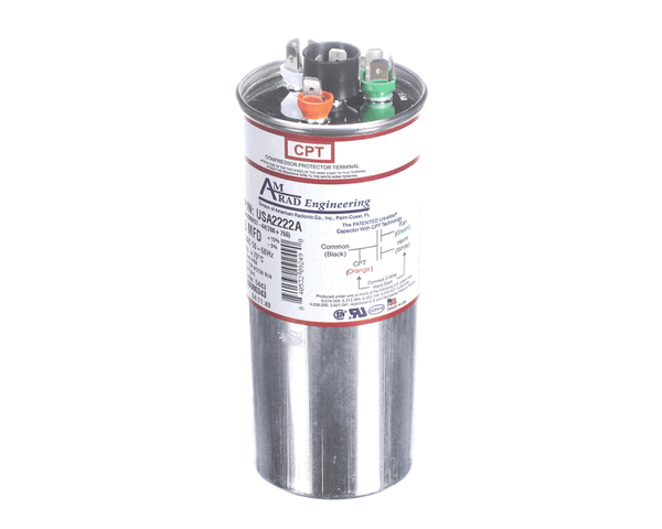 Trane Usa2222A Capacitor; 70/7.5Mfd 370/440V Rd Usa Mad (TRNUSA2222A)