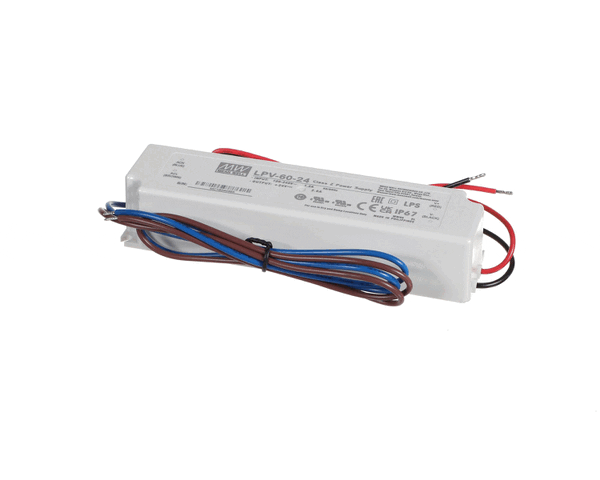 TRUE 225487 Led Driver, 60W 2.5 Amps Lpv-60-24 (TRUE225487)