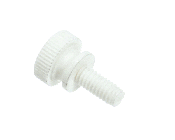 TRUE 927711 Screw, 8-32 X 3/8 Knurl Hd Wht Nylon, 09 (TRUE927711)