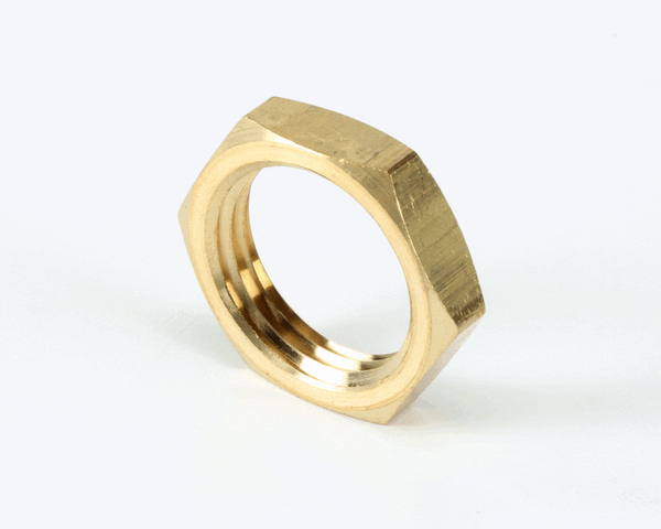 T&S Brass 002954-45 Brass Lock Nut, 1/2-14Npsl (TS002954-45)