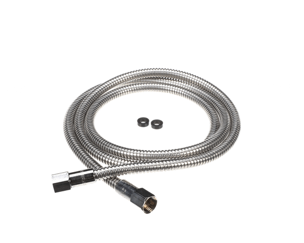 T&S Brass 013E-84H Stainless Steel Flex Hose, 84 Length, 7/ (TS013E-84H)