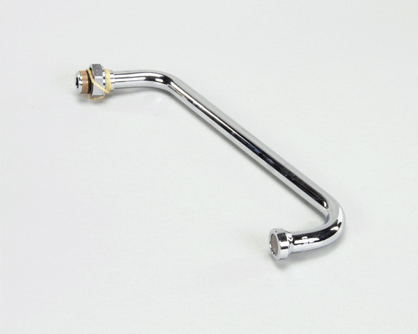 T&S Brass 061X Swing Nozzle, 10 Length, 3-5/8 Clearance (TS061X)