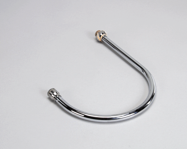 T&S Brass 135X Swivel Gooseneck, 8-3/4 Spread, 12-1/16 (TS135X)