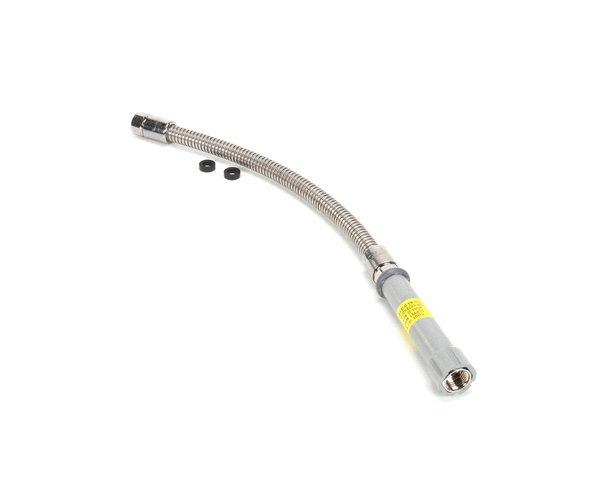 T&S Brass B-0020-H 20 Flexible S'Steel Hose W/ Gray Handle (TSB-0020-H)