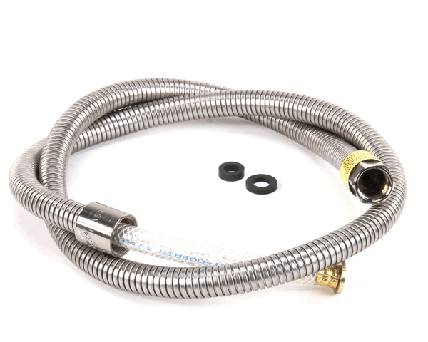T&S Brass B-0056-H2A Hose, 56 Flexible Stainless Steel, Less (TSB-0056-H2A)