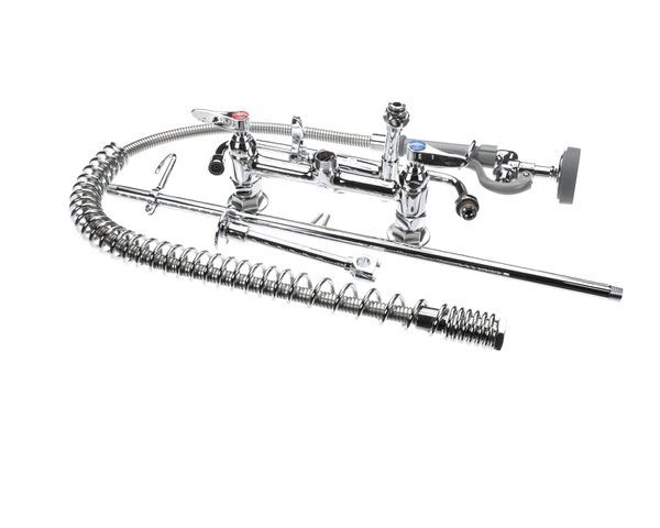 T&S Brass B-0123-Adf12-B Easyinstall Pre-Rinse, Deck Mount Base, (TSB-0123-ADF12-B)