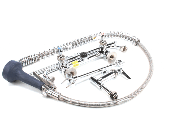 T&S Brass B-0133-01-Cr-8C Easyinstall Pre-Rinse: Spring Action, 8 (TSB-0133-01-CR-8C)
