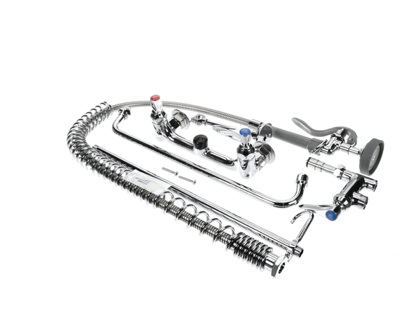 T&S Brass B-0133-Adf16-B Easyinstall Pre-Rinse Unit: 8 Wall Mount (TSB-0133-ADF16-B)