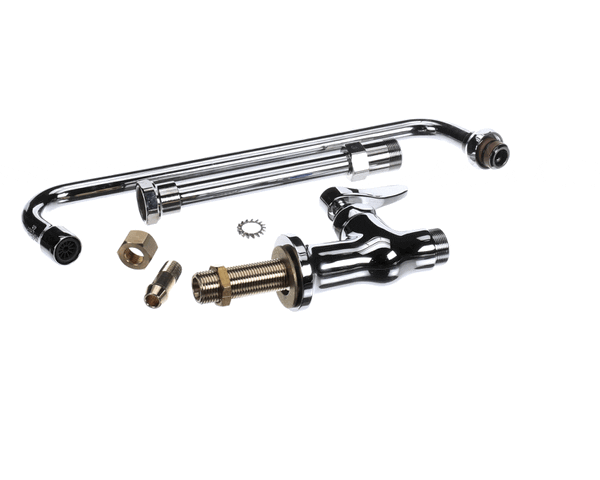 T&S Brass B-0206-02 Single Pantry Faucet, 12 Swing Nozzle (0 (TSB-0206-02)