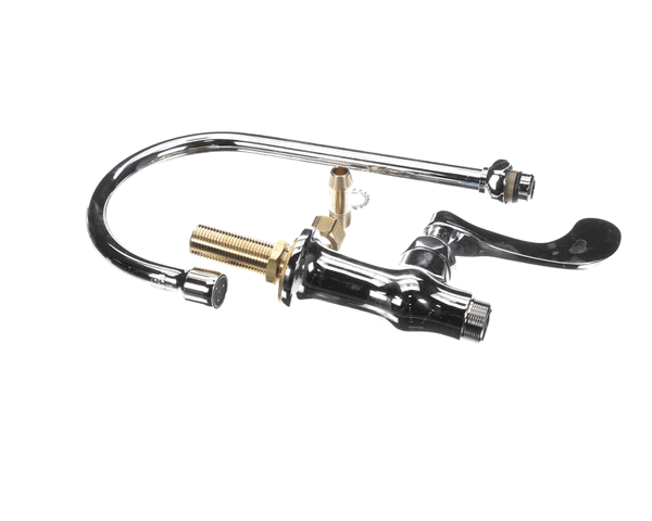 T&S Brass B-0308-04 Single Pantry Faucet, Deck Mount, Swivel (TSB-0308-04)