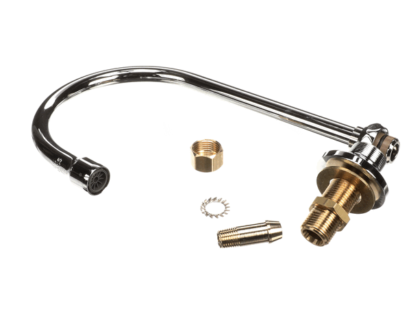 T&S Brass B-0520 Rigid Gooseneck, Deck Mount, 5-1/2 Sprea (TSB-0520)