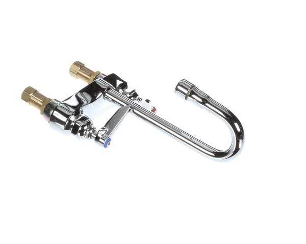 T&S Brass B-0874 Lavatory Fct, Deck Mt, 4 Centers, Swivel (TSB-0874)