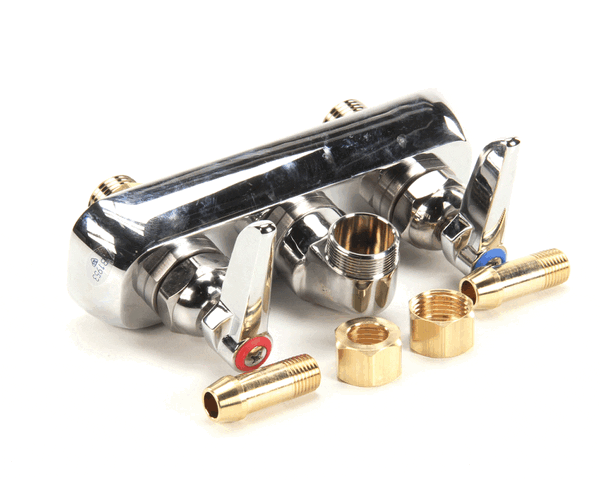 T&S Brass B-1115-Ln Workboard Faucet, Wall Mount, 4 Centers, (TSB-1115-LN)