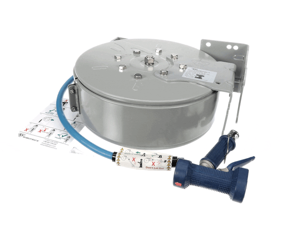 T&S Brass B-7222-C02 Hose Reel, Enclosed, Epoxy Coated Steel, (TSB-7222-C02)
