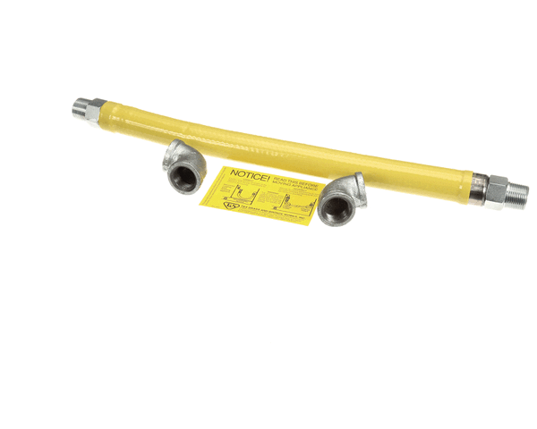 T&S Brass Hg-2E-24 Gas Hose, Free Spin Fittings, 1 Npt, 24 (TSHG-2E-24)