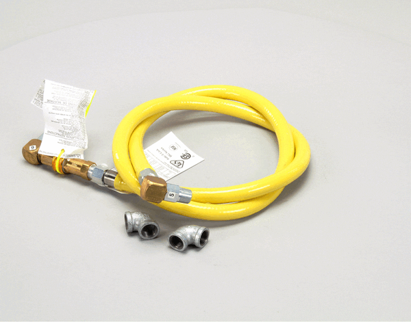 T&S Brass Hg-4C-72S Gas Hose W/Quick Disconnect, 1/2 Npt, 72 (TSHG-4C-72S)