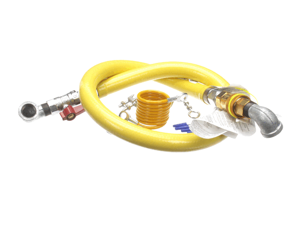 T&S Brass Hg-4D-48K Gas Hose W/Quick Disconnect, 3/4 Npt, 48 (TSHG-4D-48K)