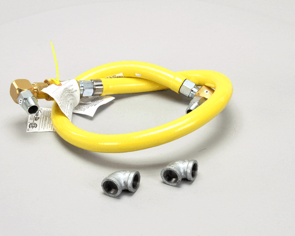 T&S Brass Hg-4D-60 Gas Hose W/Quick Disconnect, 3/4 Npt, 60 (TSHG-4D-60)