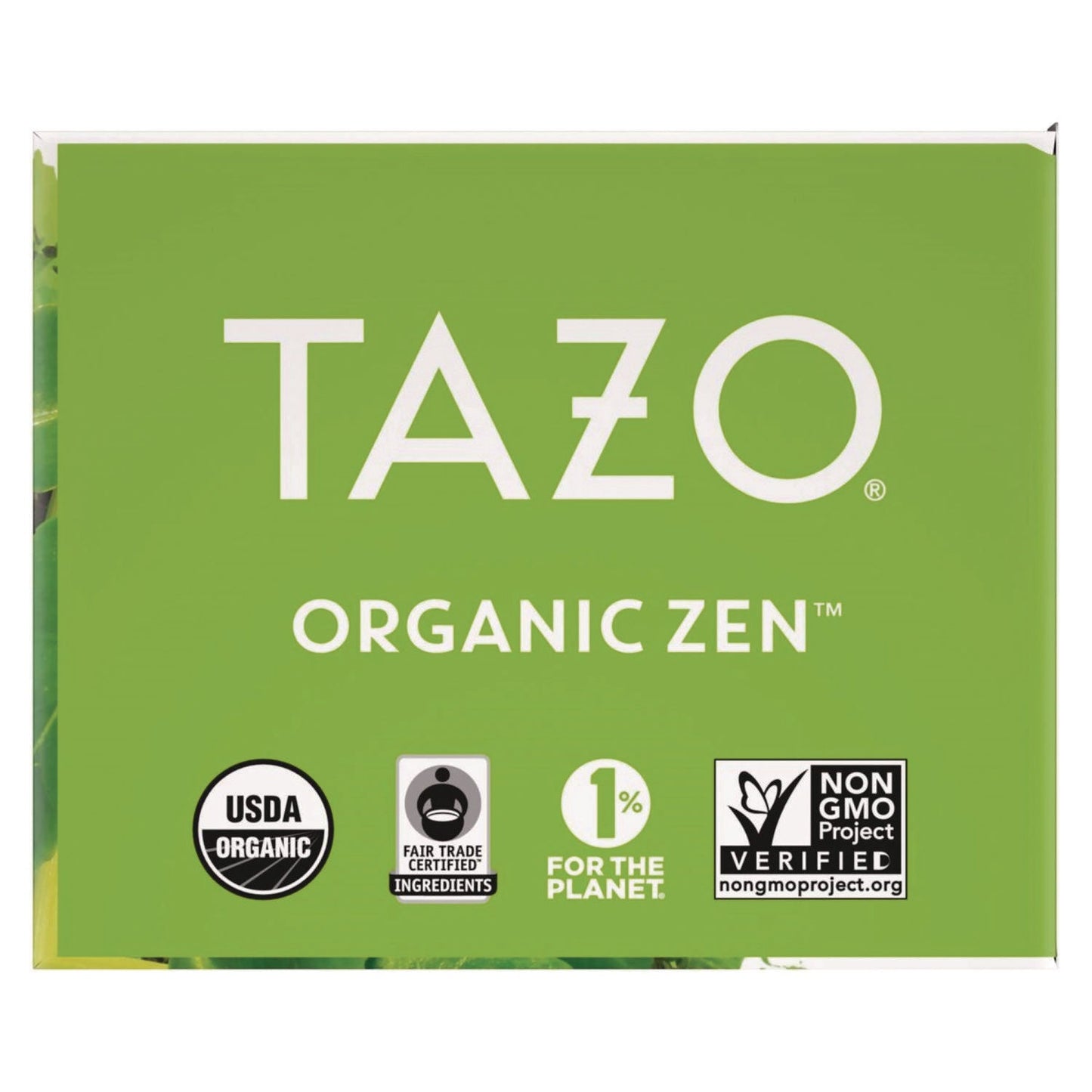 Seattle's Best Tea Bags, Organic Zen, 16/Box, 6 Boxes/Carton (TZO00309)