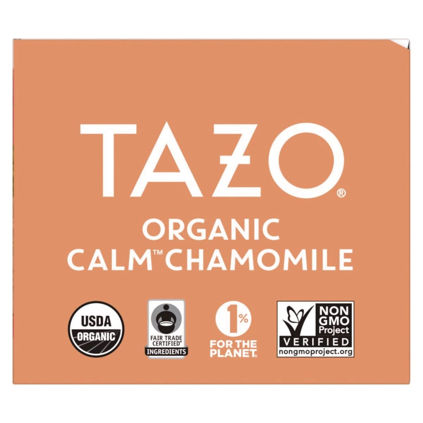 Seattle's Best Tea Bags, Organic Calm Chamomile, 16/Box, 6 Boxes/Carton (TZO00354)
