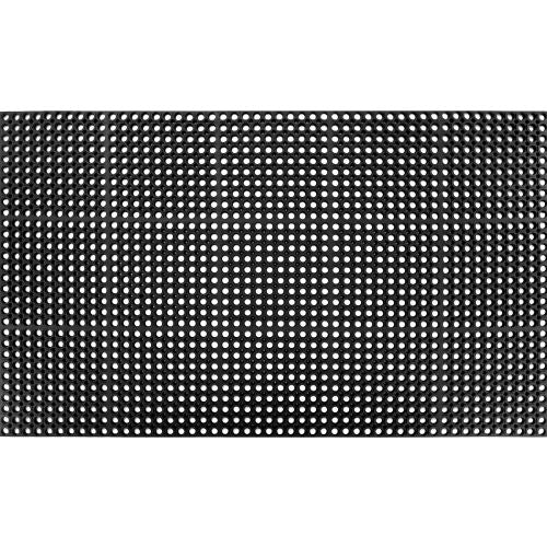 Global Industrial Drainage Mat, 3'W x 5'L, 7/8" Thick, Black (WB670821)