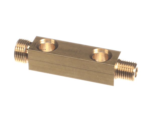 Unic 20403 Brass Dual-Banjo Manifold - 3/8 Bspm X 1 (UNC20403)