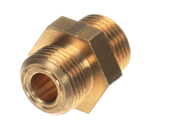 Unic Cn347A Brass Nipple - 3/8 Bspm X 3/8 Bspm (Bvl) (UNCCN347A)
