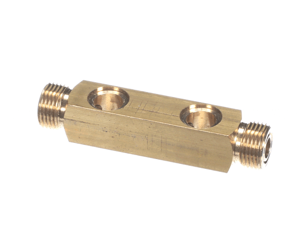 Unic Rb4010 Brass Dual-Banjo Manifold - 3/8 Bspm X 3 (UNCRB4010)