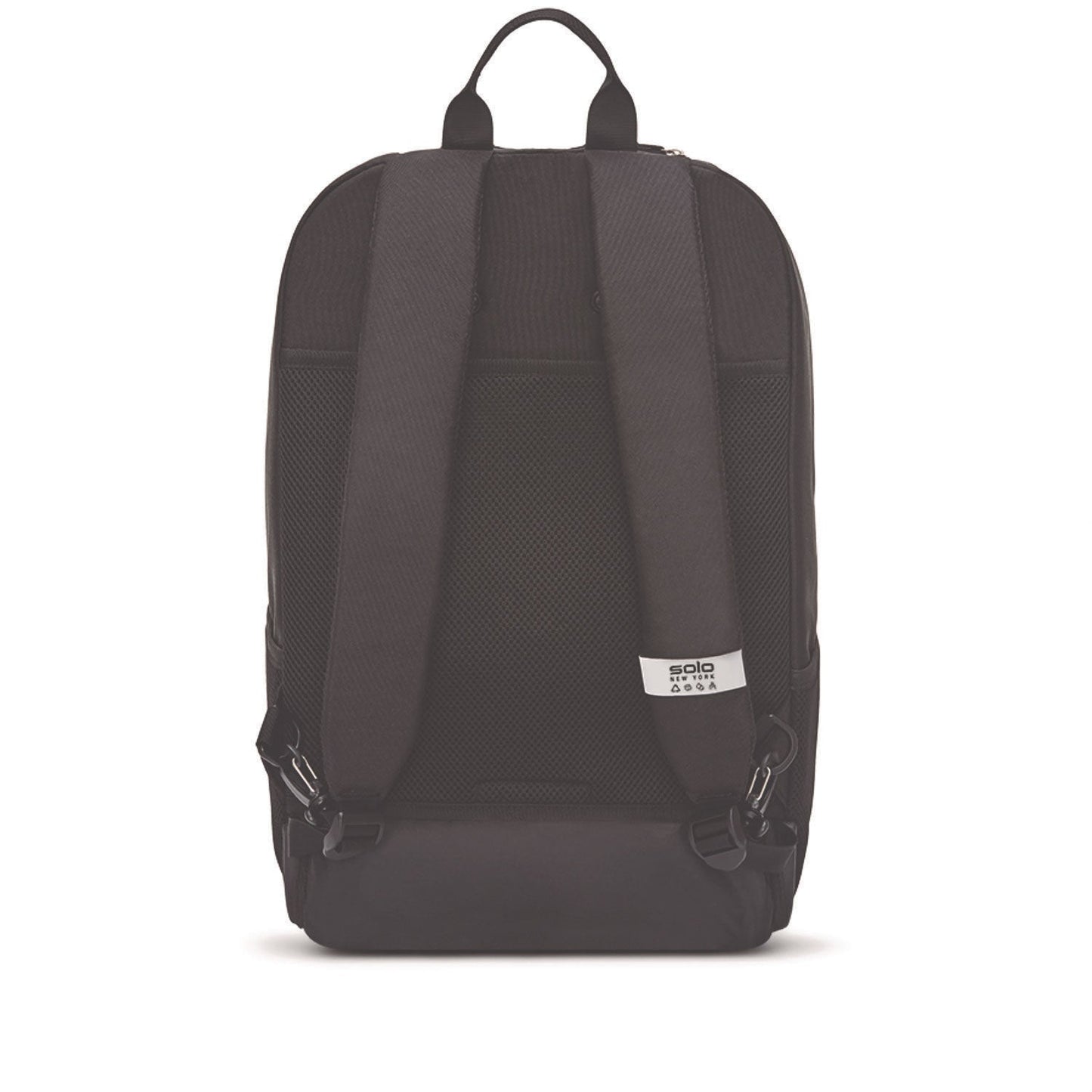 SOLO Bleecker Recycled Rolling Backpack, Fits Devices Up to 15.6", 12.5 x 8 x 19, Dark Gray (USLUBN7864)
