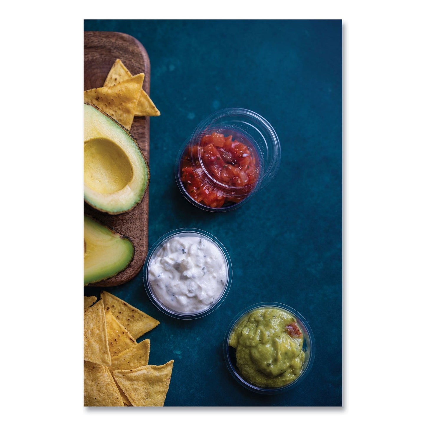 Vegware Portion Pot Lids, Fits 2 oz to 4 oz Portion Pots, Clear, 2,000/Carton (VEGCF736)