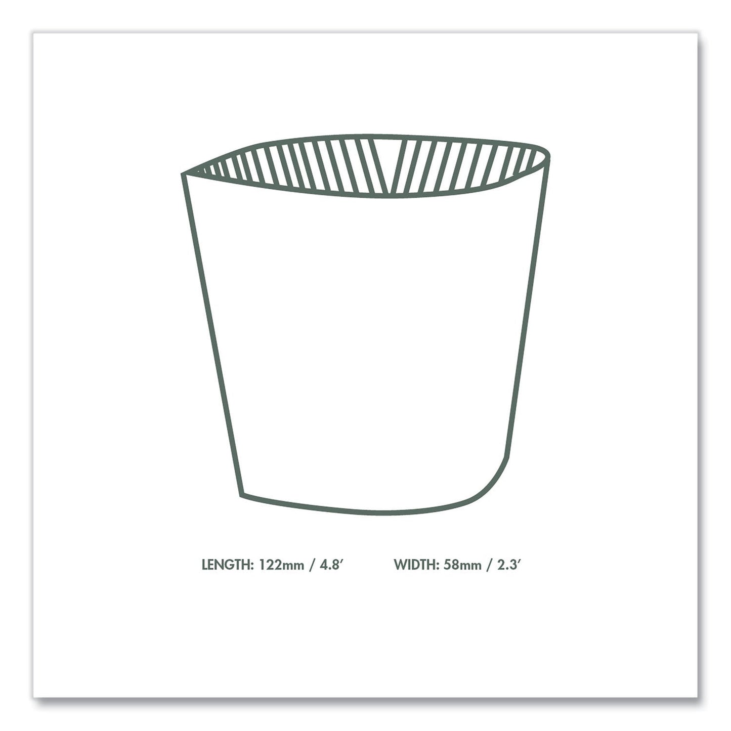 Vegware Kraft Hot Cup Sleeves, Fits Vegware 89-Series Hot Cups, Kraft, 1,000/Carton (VEGQ2)