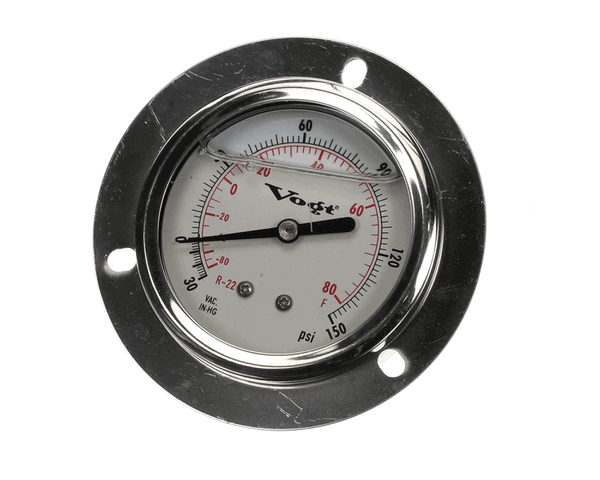 Vogt Ice Machines 12D2590G08 Gage, 2.5" Lqd Filled, 30"-150 (VGT12D2590G08)